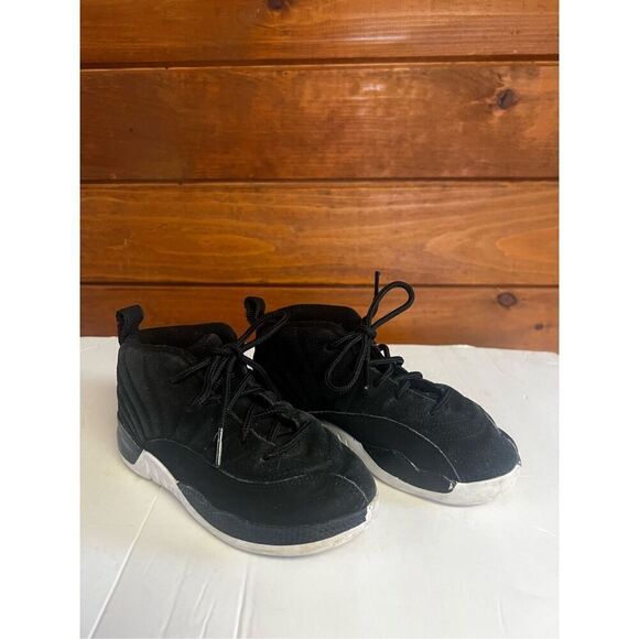 Nike Air Jordan Kids Basketball Shoes 850000-017 Size 10 C (US) Retro Black - Picture 1 of 8
